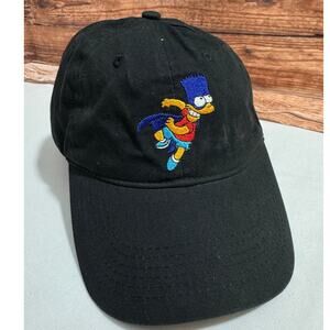 Sprayground The Simpsons Black Hat Bart Simpson Adjustable Snapback Cap